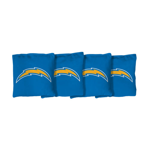 Los Angeles Chargers | Blue Corn Filled Cornhole Bags_Victory Tailgate_1