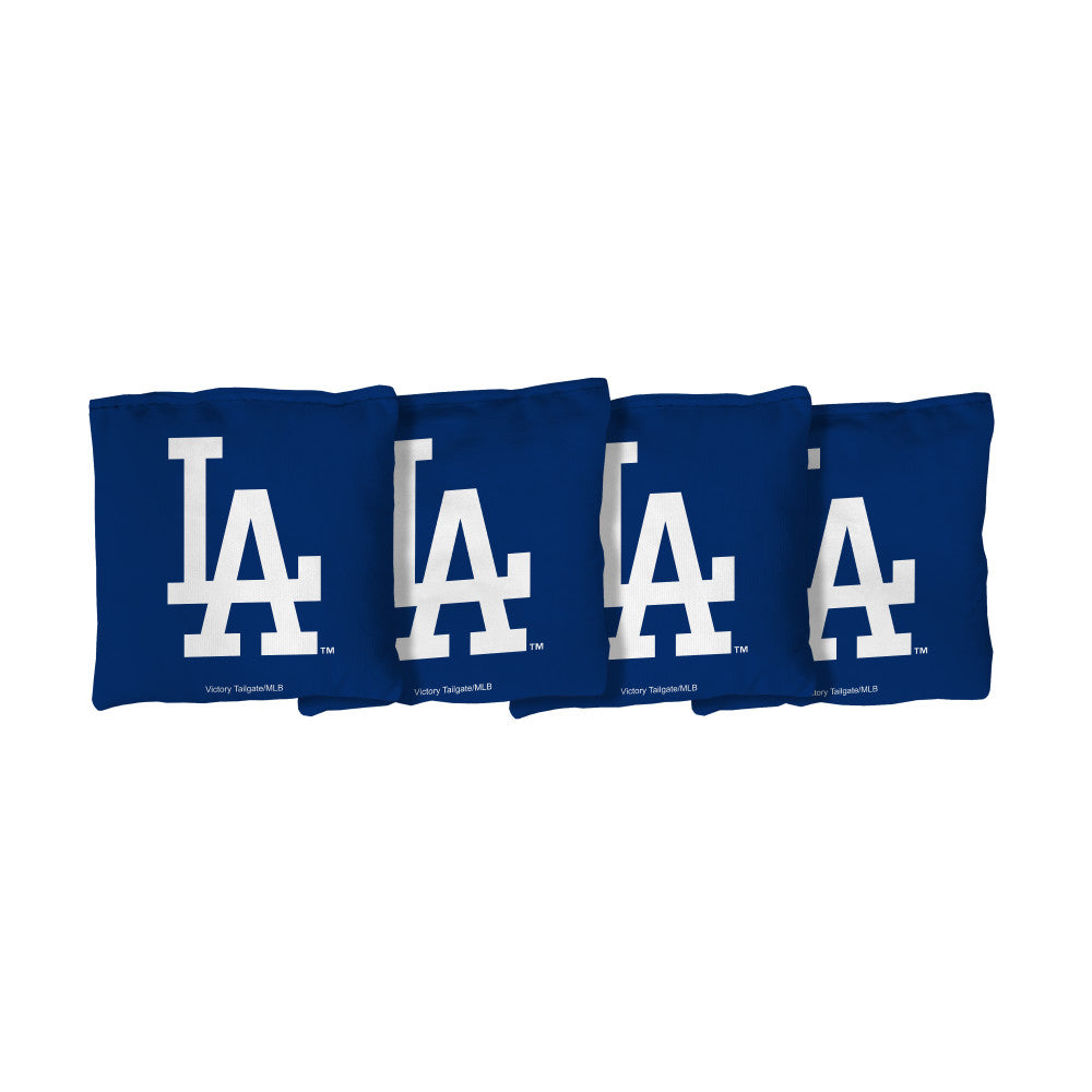 Los Angeles Dodgers | Blue Corn Filled Cornhole Bags_Victory Tailgate_1