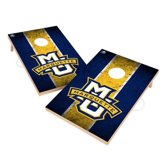 Marquette University Golden Eagles | 2x3 Solid Wood Cornhole_Victory Tailgate_1