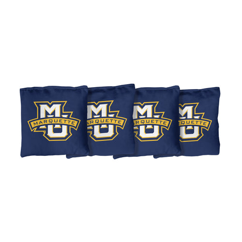 Marquette University Golden Eagles | Blue Corn Filled Cornhole Bags_Victory Tailgate_1