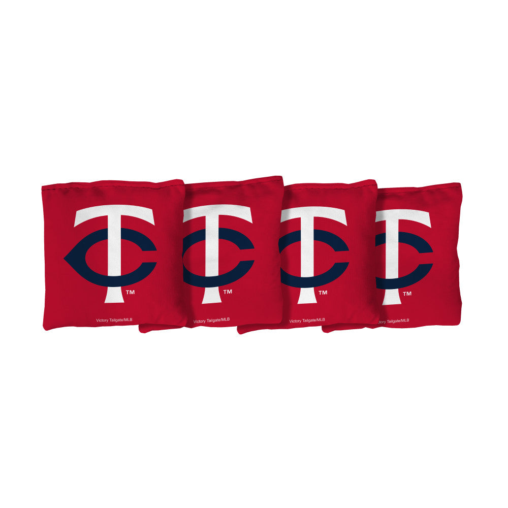 Minnesota Twins | Red Corn Filled Cornhole Bags_Victory Tailgate_1