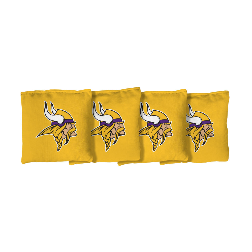 Minnesota Vikings | Yellow Corn Filled Cornhole Bags_Victory Tailgate_1