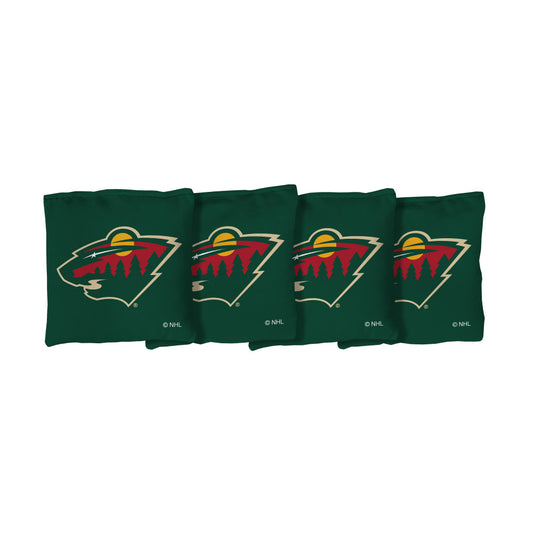 Minnesota Wild | Green Corn Filled Cornhole Bags_Victory Tailgate_1