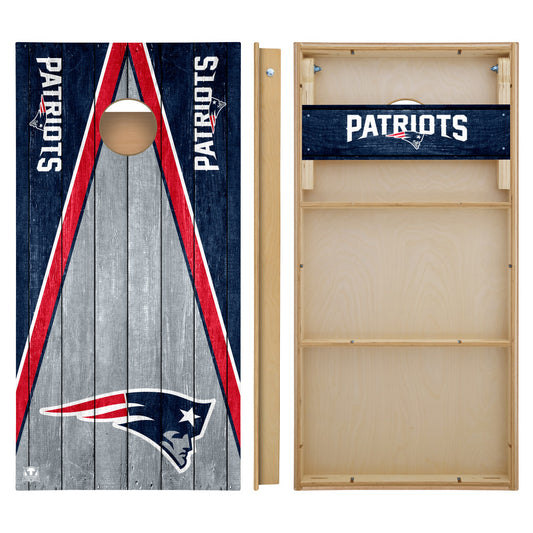 OFFICIALLY LICENSED - Bring your game day experience one step closer to your favorite team with this New England Patriots 2x4 Tournament Cornhole from Victory Tailgate_2