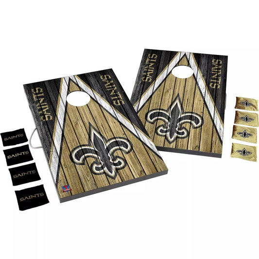 New Orleans Saints | 2x3 Bag Toss Weathered Edition_Victory Tailgate_1