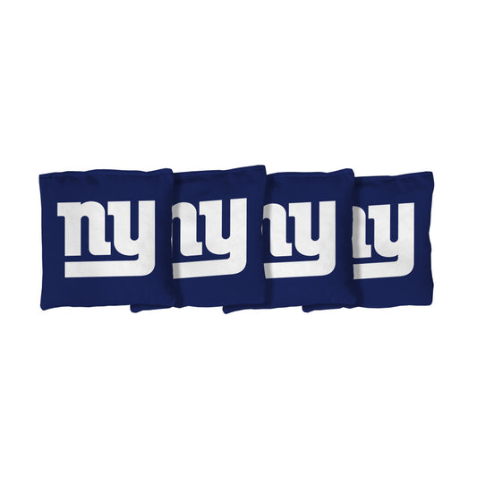 New York Giants | Blue Corn Filled Cornhole Bags_Victory Tailgate_1