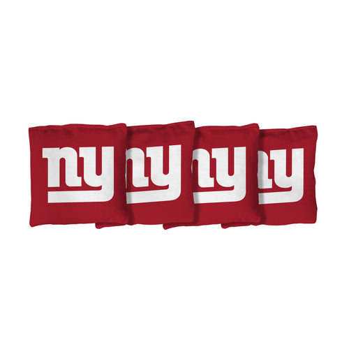 New York Giants | Red Corn Filled Cornhole Bags_Victory Tailgate_1