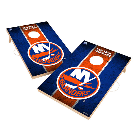 New York Islanders | 2x3 Solid Wood Cornhole_Victory Tailgate_1