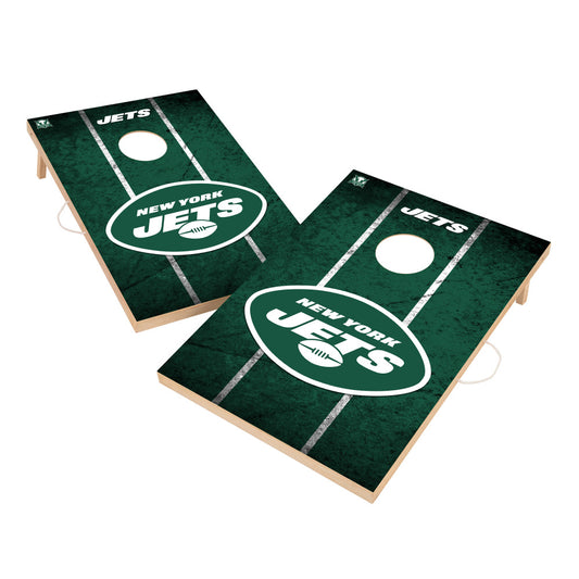 New York Jets | 2x3 Solid Wood Cornhole_Victory Tailgate_1