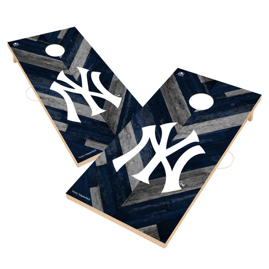New York Yankees | 2x4 Solid Wood Cornhole_Victory Tailgate_1