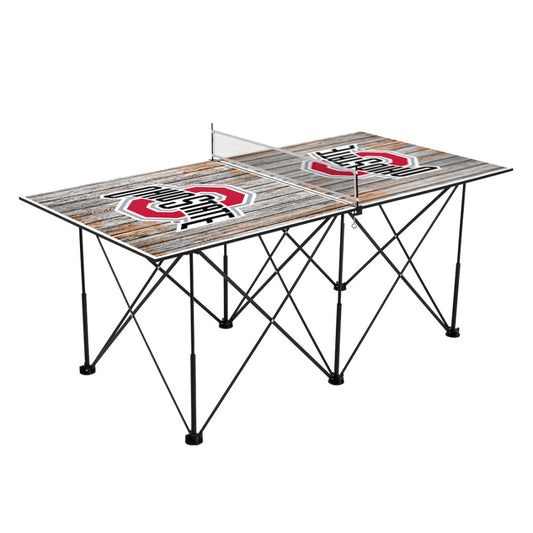 Ohio State University Buckeyes | Pop Up Table Tennis 6ft_Victory Tailgate_1