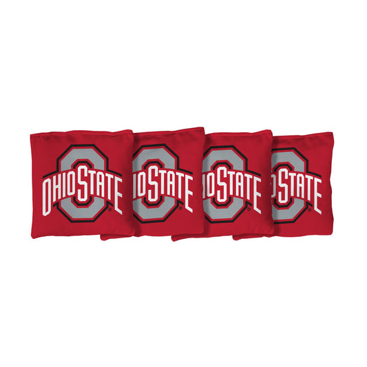 Ohio State University Buckeyes | Red Corn Filled Cornhole Bags_Victory Tailgate_1