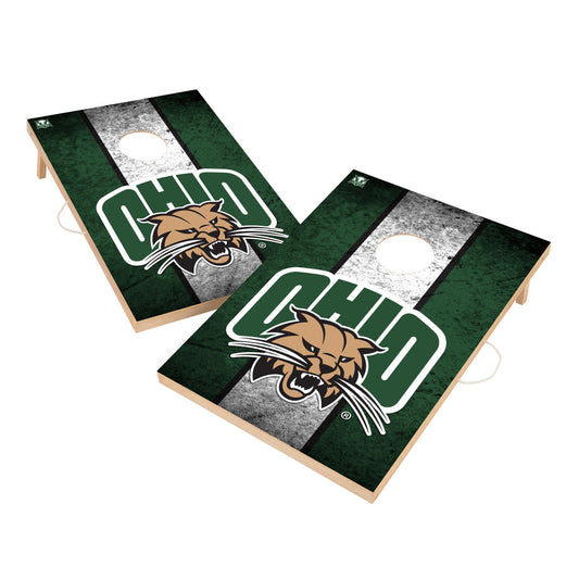Ohio University Bobcats | 2x3 Solid Wood Cornhole_Victory Tailgate_1