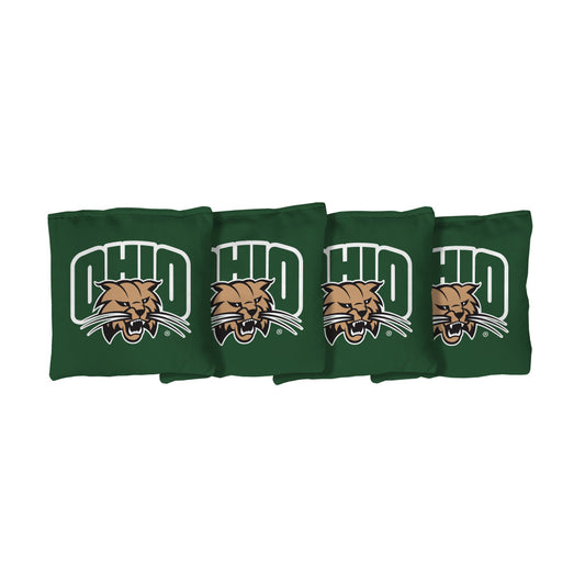 Ohio University Bobcats | Green Corn Filled Cornhole Bags_Victory Tailgate_1