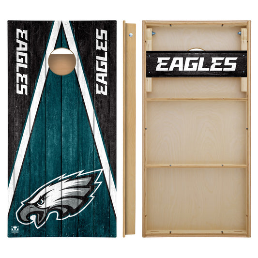 OFFICIALLY LICENSED - Bring your game day experience one step closer to your favorite team with this Philadelphia Eagles 2x4 Tournament Cornhole from Victory Tailgate_2