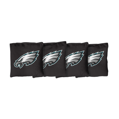 Philadelphia Eagles | Black Corn Filled Cornhole Bags_Victory Tailgate_1