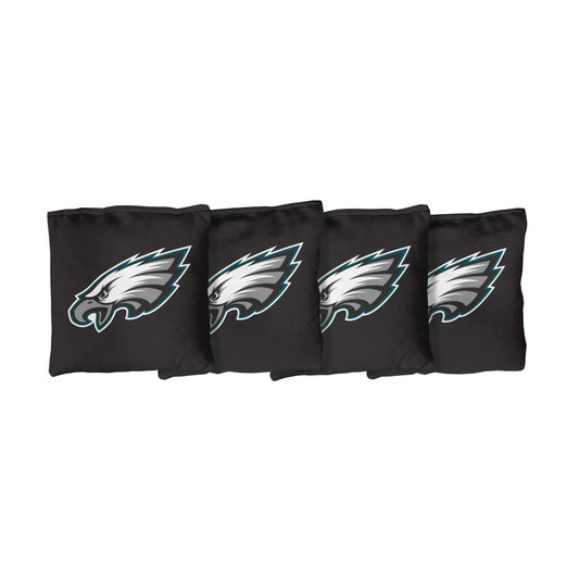 Philadelphia Eagles | Black Corn Filled Cornhole Bags_Victory Tailgate_1
