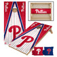 OFFICIALLY LICENSED - Bring your game day experience one step closer to your favorite team with this Philadelphia Phillies 2x4 Tournament Cornhole from Victory Tailgate_2