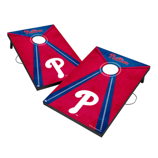Philadelphia Phillies | LED 2x3 Cornhole_Victory Tailgate_1