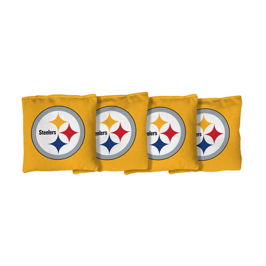 Pittsburgh Steelers | Yellow Corn Filled Cornhole Bags_Victory Tailgate_1