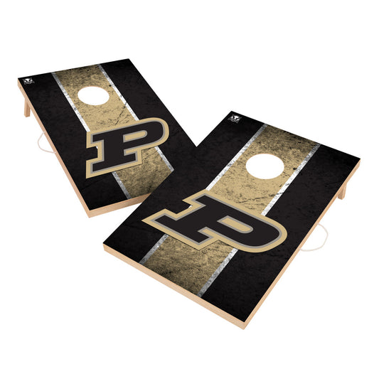 Purdue University Boilermakers | 2x3 Solid Wood Cornhole_Victory Tailgate_1