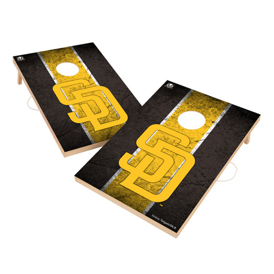San Diego Padres | 2x3 Solid Wood Cornhole_Victory Tailgate_1
