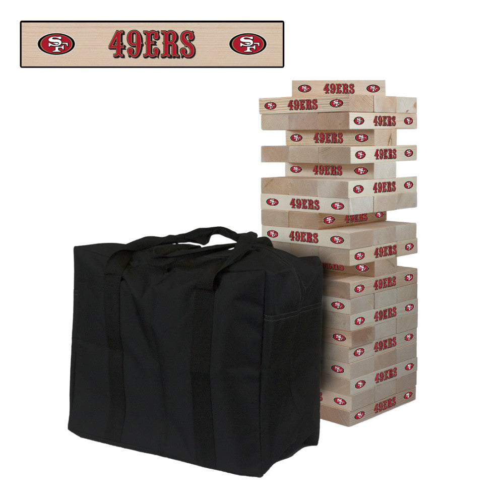 San Francisco 49ers | Giant Tumble Tower_Victory Tailgate_1