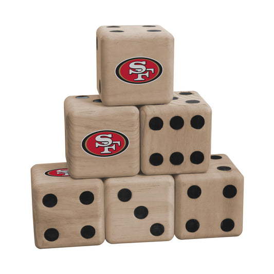 San Francisco 49ers | Lawn Dice_Victory Tailgate_1