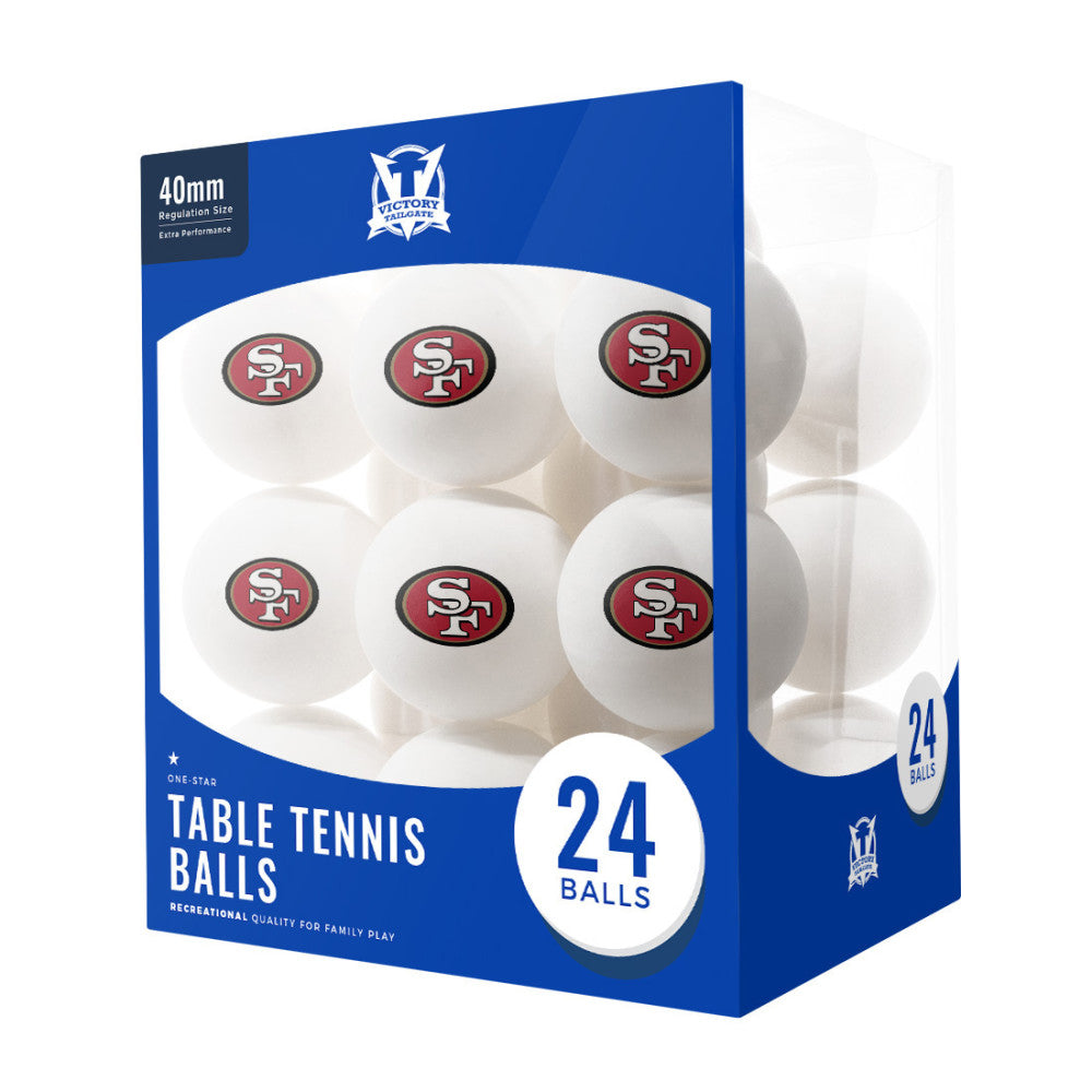 San Francisco 49ers | Ping Pong Balls_Victory Tailgate_1