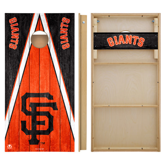 OFFICIALLY LICENSED - Bring your game day experience one step closer to your favorite team with this San Francisco Giants 2x4 Tournament Cornhole from Victory Tailgate_2