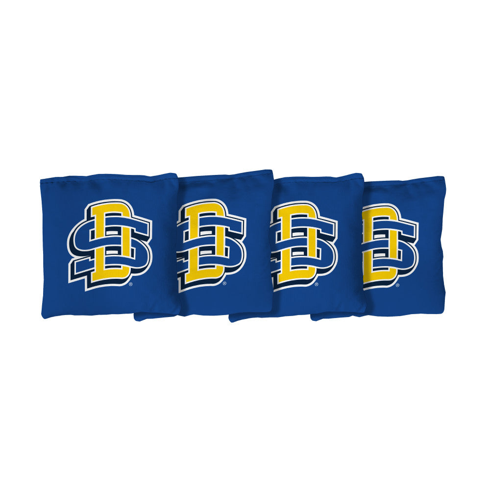 South Dakota State University Jackrabbits | Blue Corn Filled Cornhole Bags_Victory Tailgate_1