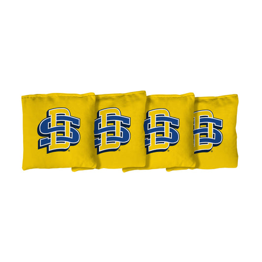 South Dakota State University Jackrabbits | Yellow Corn Filled Cornhole Bags_Victory Tailgate_1