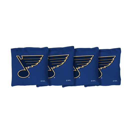 St. Louis Blues | Blue Corn Filled Cornhole Bags_Victory Tailgate_1