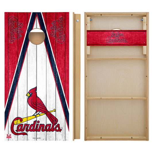 OFFICIALLY LICENSED - Bring your game day experience one step closer to your favorite team with this St. Louis Cardinals 2x4 Tournament Cornhole from Victory Tailgate_2