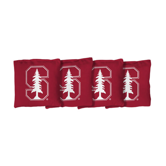 Stanford University Cardinal | Red Corn Filled Cornhole Bags_Victory Tailgate_1