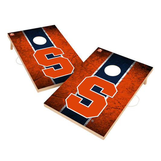 Syracuse University Orange | 2x3 Solid Wood Cornhole_Victory Tailgate_1