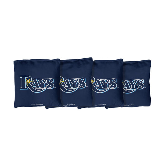 Tampa Bay Rays | Dark Blue Corn Filled Cornhole Bags_Victory Tailgate_1