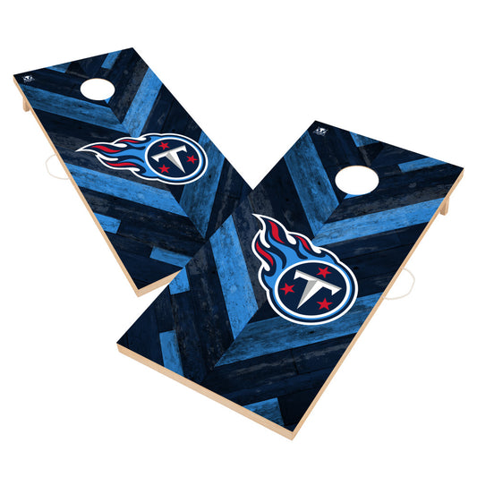 Tennessee Titans | 2x4 Solid Wood Cornhole_Victory Tailgate_1