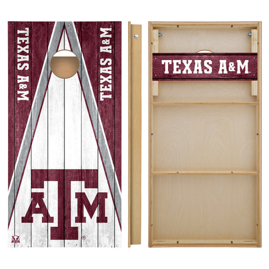 OFFICIALLY LICENSED - Bring your game day experience one step closer to your favorite team with this Texas A&M Aggies 2x4 Tournament Cornhole from Victory Tailgate_2