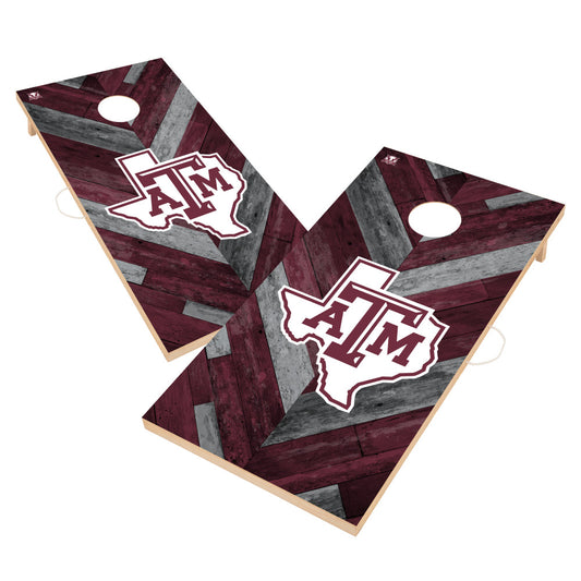 Texas A&M Aggies | 2x4 Solid Wood Cornhole_Victory Tailgate_1