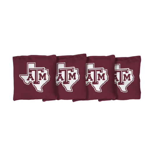 Texas A&M Aggies | Maroon Corn Filled Cornhole Bags_Victory Tailgate_1