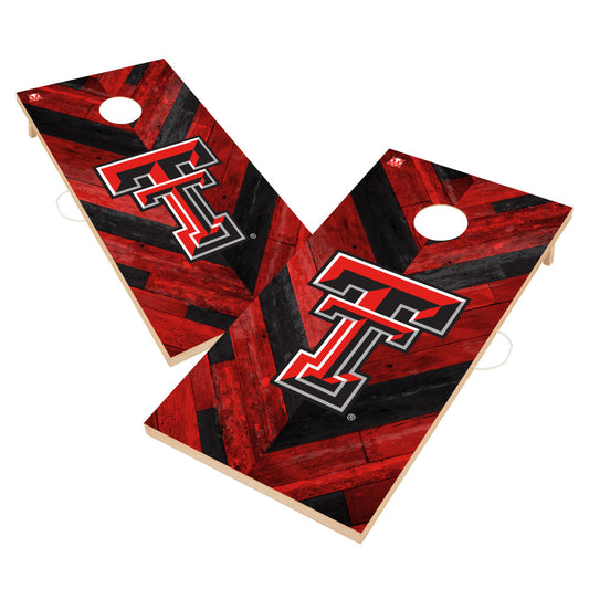 Texas Tech University Red Raiders | 2x4 Solid Wood Cornhole_Victory Tailgate_1