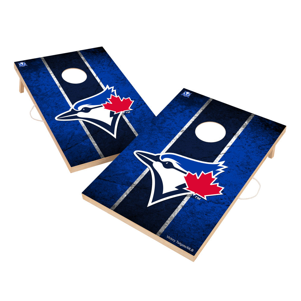Toronto Blue Jays | 2x3 Solid Wood Cornhole_Victory Tailgate_1