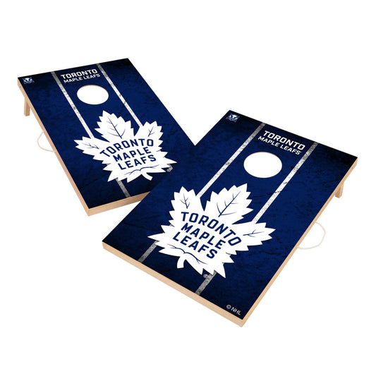 Toronto Maple Leafs | 2x3 Solid Wood Cornhole_Victory Tailgate_1