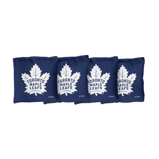 Toronto Maple Leafs | Blue Corn Filled Cornhole Bags_Victory Tailgate_1
