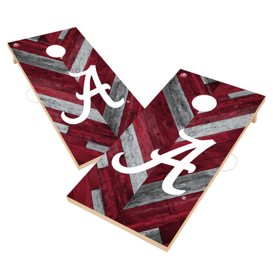 University of Alabama Crimson Tide | 2x4 Solid Wood Cornhole_Victory Tailgate_1