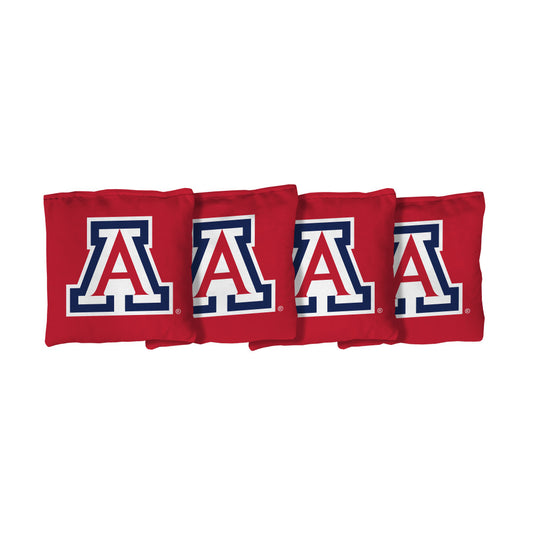 University of Arizona Wildcats | Red Corn Filled Cornhole Bags_Victory Tailgate_1