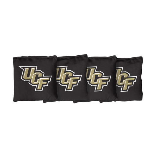 University of Central Florida Knights | Black Corn Filled Cornhole Bags_Victory Tailgate_1