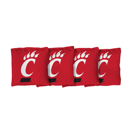 University of Cincinnati Bearcats | Red Corn Filled Cornhole Bags_Victory Tailgate_1