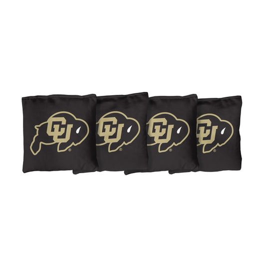 University of Colorado Buffaloes | Black Corn Filled Cornhole Bags_Victory Tailgate_1